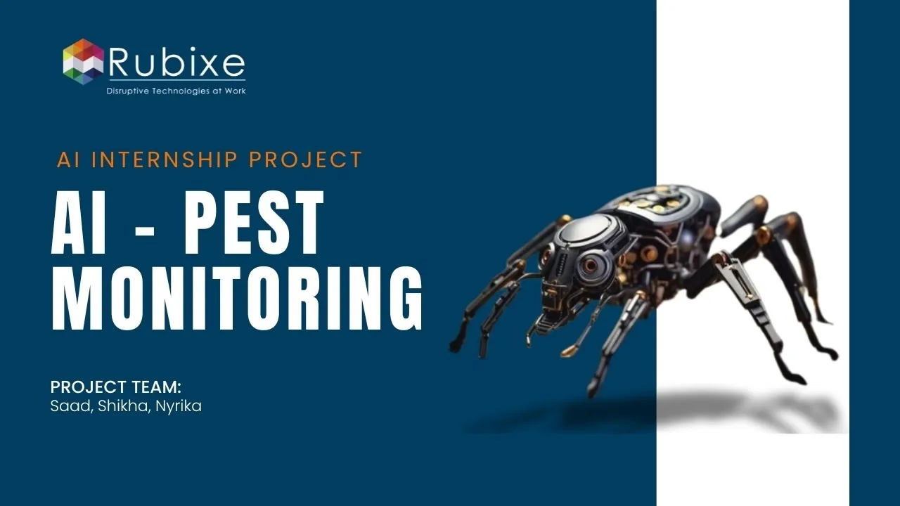 AI Pest Monitoring - Rubixe Internship POC Project